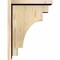 Ekena Millwork Mediterranean Rough Sawn Corbel w/Backplate, Douglas Fir, 6"W x 12"D x 16"H COR06X12X16MED01RDF - alternate 3